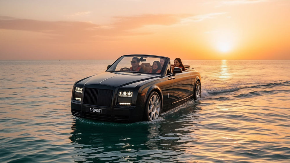 Jetcar Sunset Funride – “Rolls Royce on the Sea” Experience